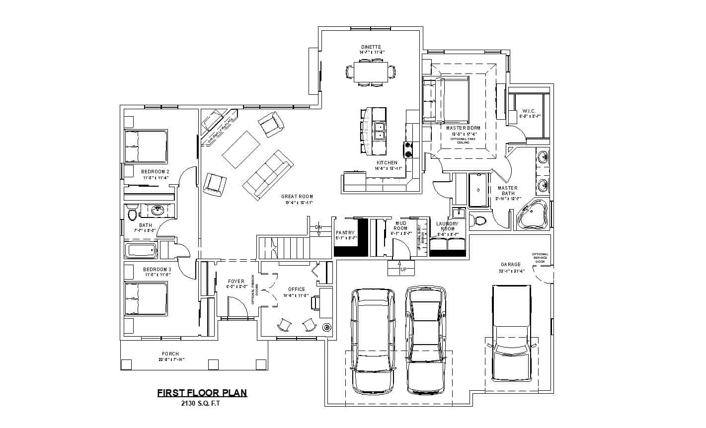 KINGSTON II Floor Plans BEAR Homes