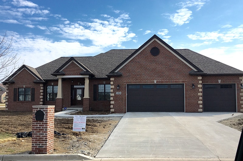 The Lecce's new home! bear homes, builder testimonials, build a house, build a home