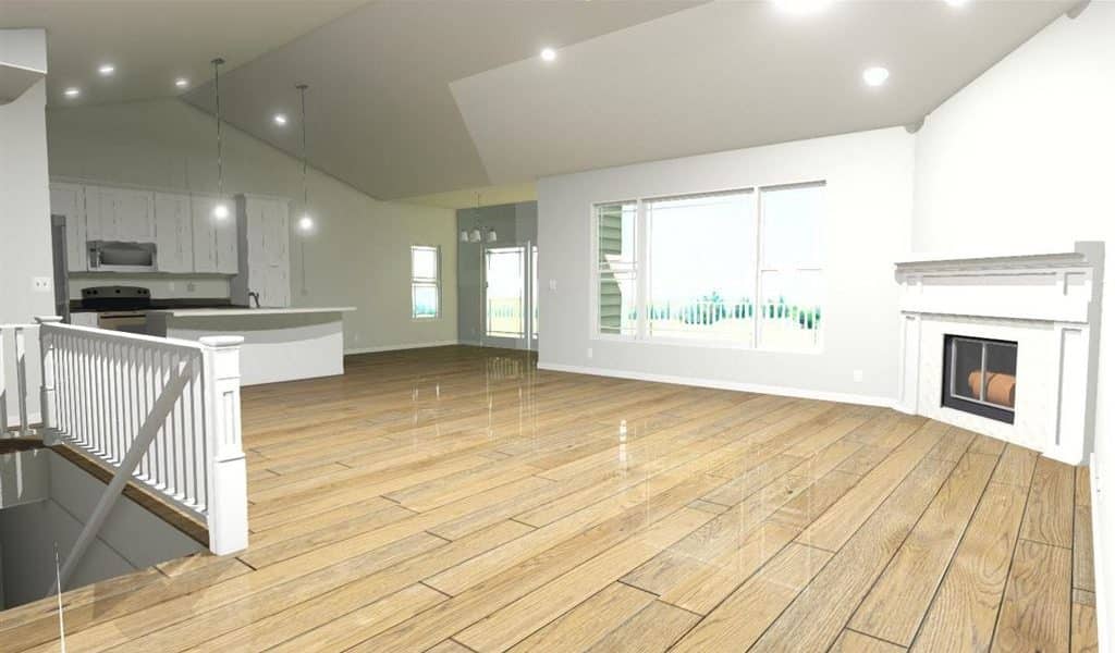 Kingston Living Room kenosha home builder, build a house kenosha, kenosha custom home builder