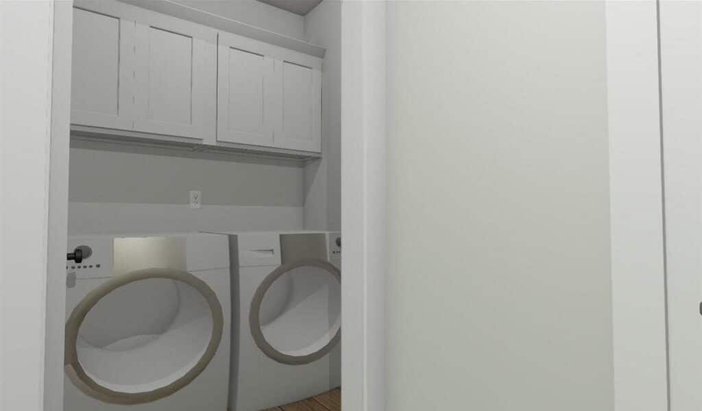 Kingston Laundry Room new construction kenosha, build a house kenosha, kenosha custom home builder