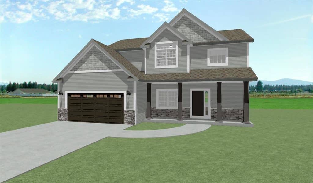 6423 Nokomis Ct, Mount Pleasant, WI custom homes in mount pleasant, build house in mount pleasant, mount pleasant custom home builders
