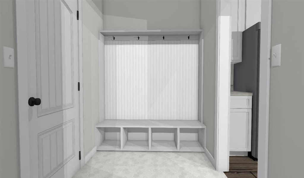 Avalon Mudroom build a house mount pleasant, mount pleasant home builders, custom homes mount pleasant