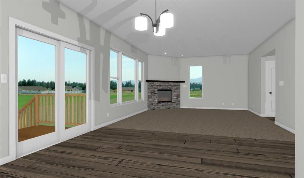 Avalon Living Room new home communities mount pleasant, mount pleasant home builders, custom homes in mount pleasant