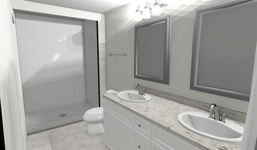 Avalon Master Bathroom 8443 Westbrook Dr., Sturtevant, WI 53177