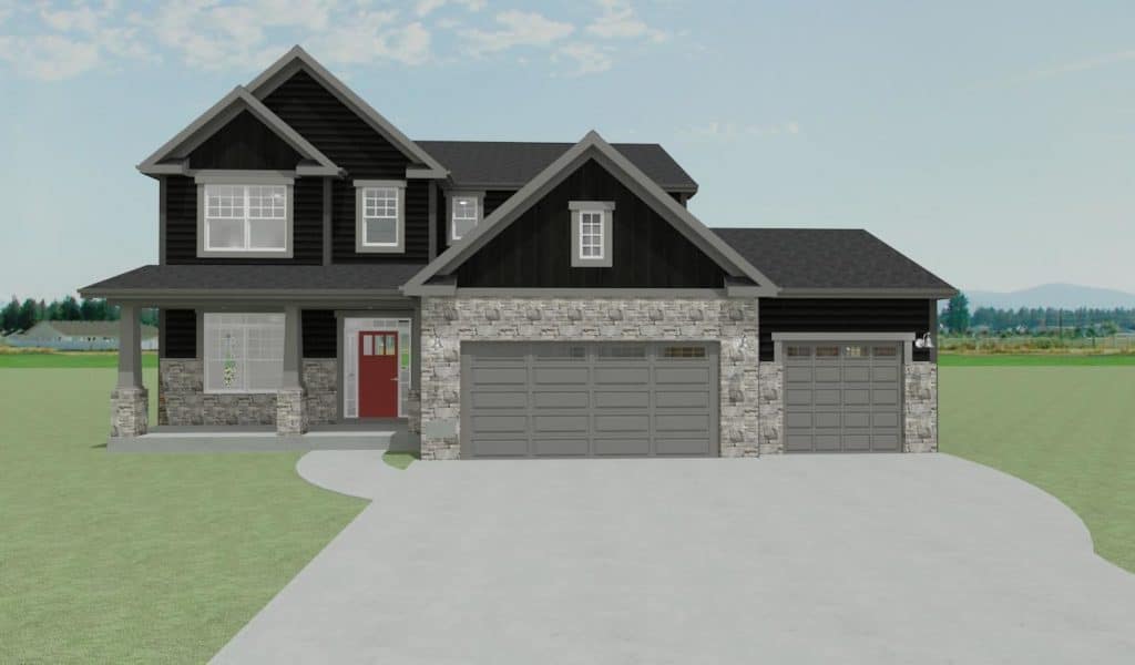 7897 Fredricksburg CT Lt28, Bristol, WI 53104 move in ready home, bear homes, bristol home for sale