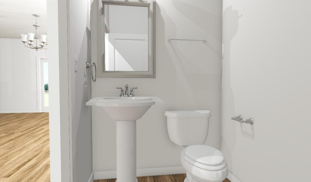 ARROWHEAD - LOT 11 BLOCK 11 -POWDER ROOM CAMERA VIEW