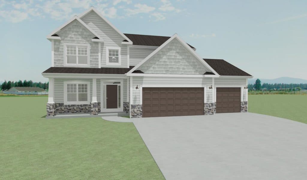 213 Wisconsin Ave Lt23, Twin Lakes, WI 53181 twin lakes house for sale, bear homes, move in ready home