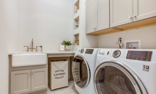 Model Home by Bear Homes Laundry Room